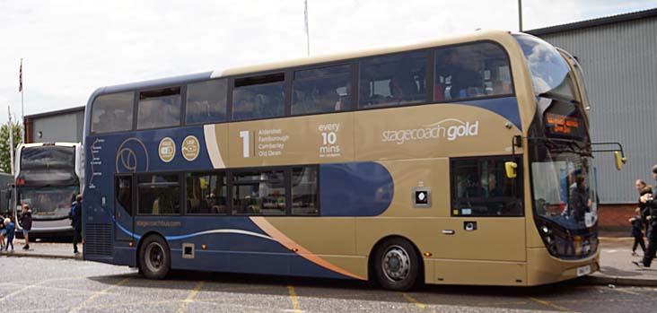 Stagecoach South Alexander Dennis Enviro400MMC 10761 Gold